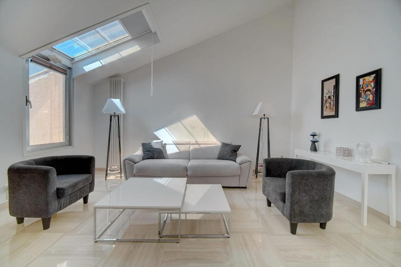 Immogroom - Swimming-Pool Tennis - Sea View- Ac Cannes Luaran gambar
