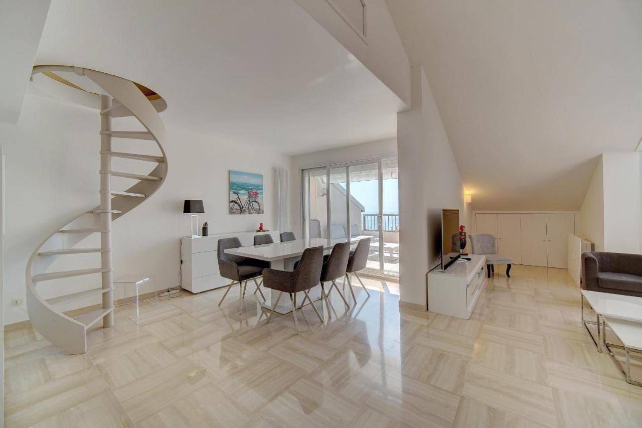 Immogroom - Swimming-Pool Tennis - Sea View- Ac Cannes Luaran gambar