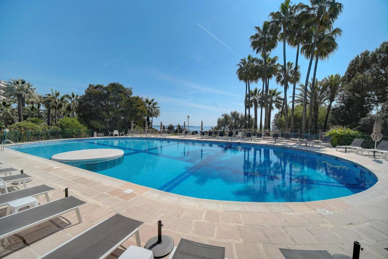 Immogroom - Swimming-Pool Tennis - Sea View- Ac Cannes Luaran gambar