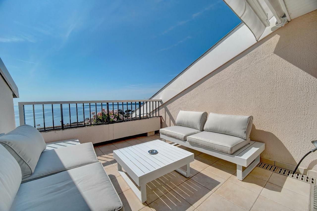 Immogroom - Swimming-Pool Tennis - Sea View- Ac Cannes Luaran gambar
